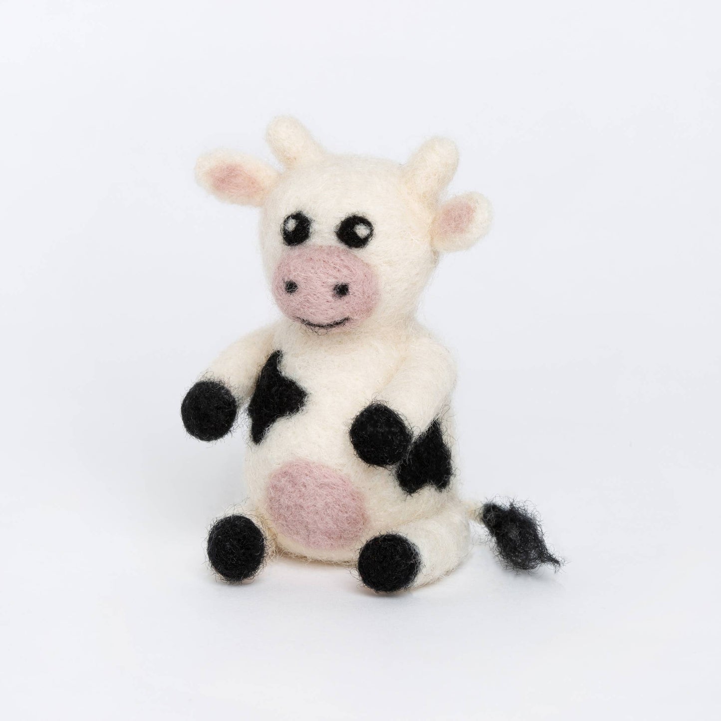 Cow Mini Needle Felting Kit