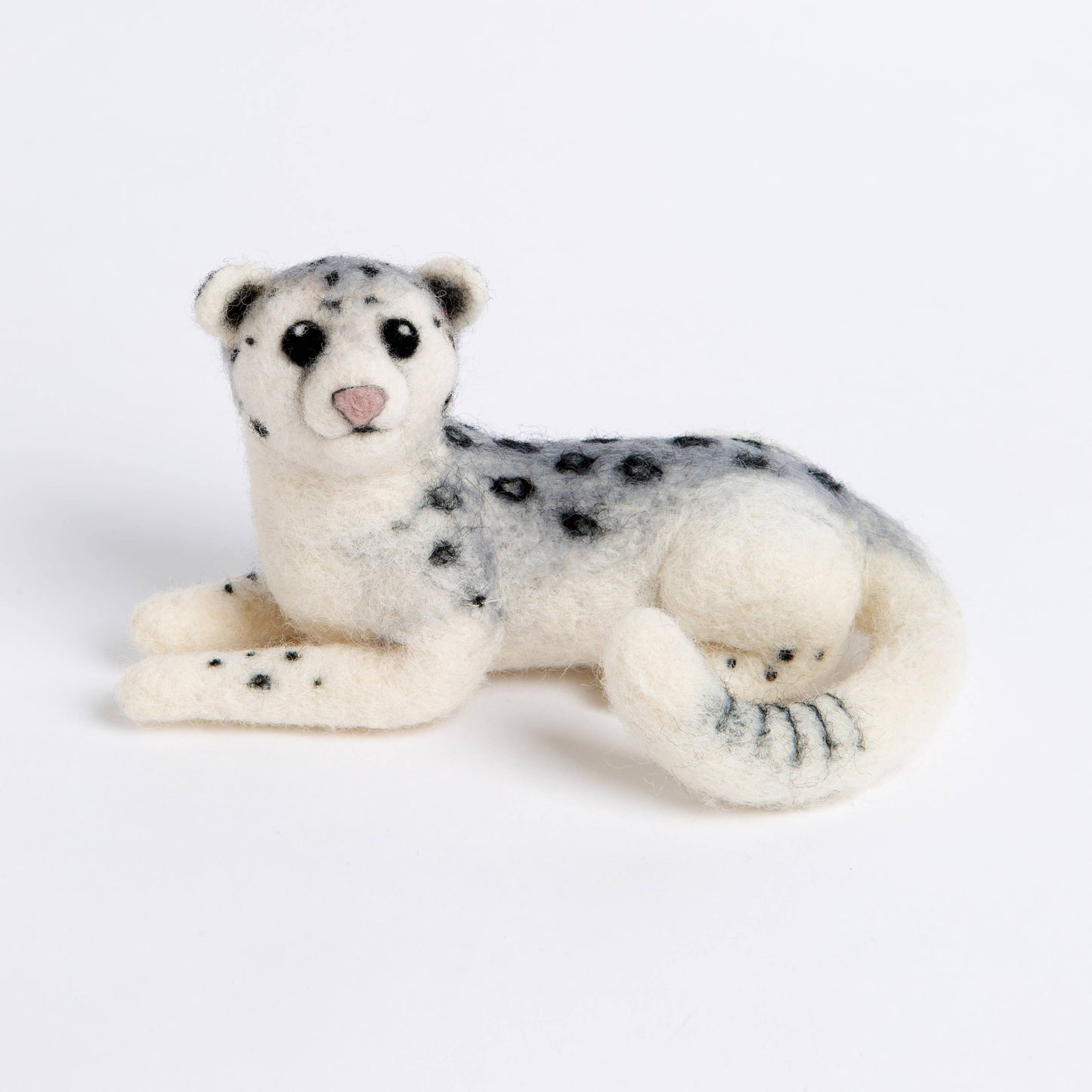 Snow Leopard Needle Felting Kit