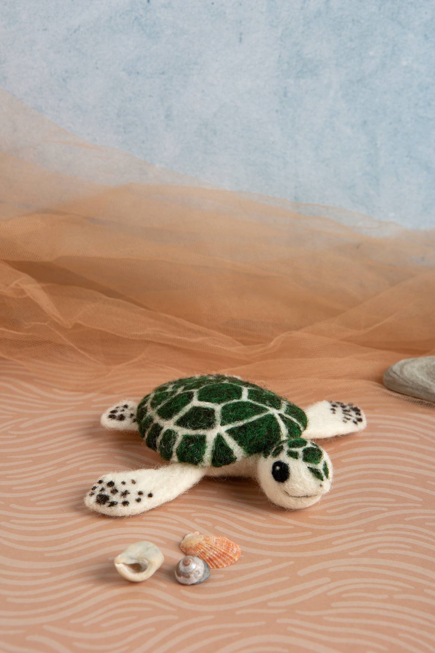 Baby Sea Turtle Mini Needle Felting Kit