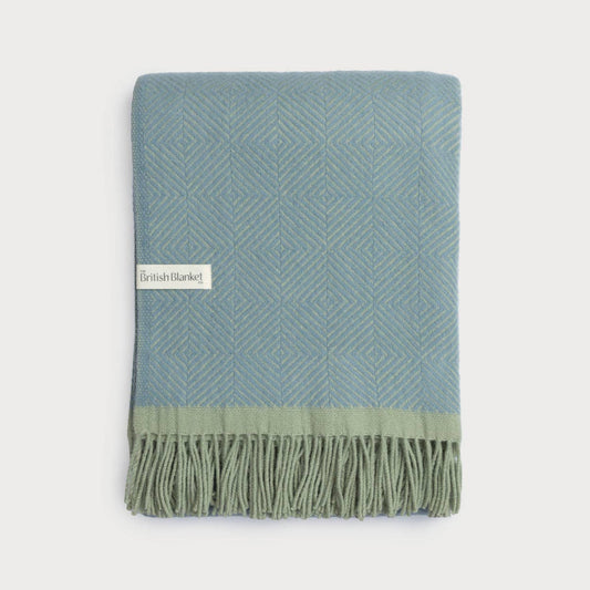 Wildweave Blanket (Sea Holly and Lichen)
