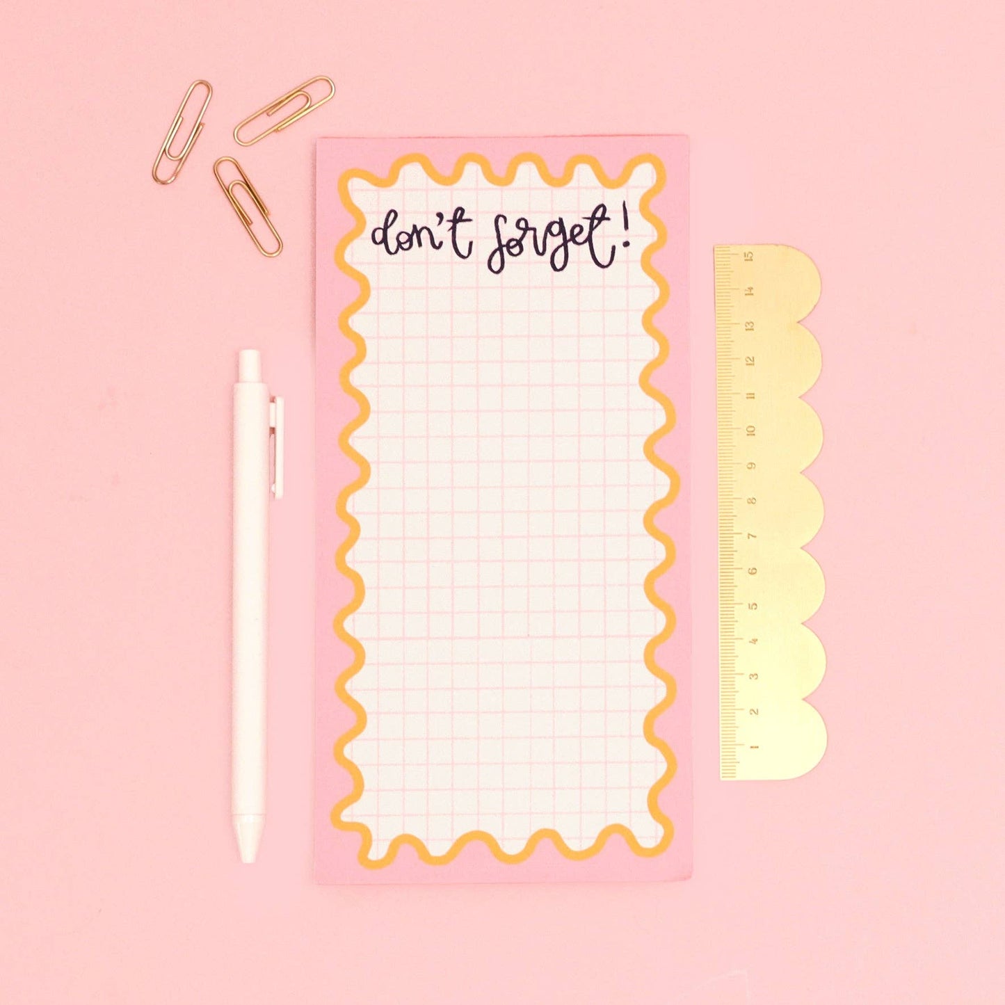 To do list - don't forget