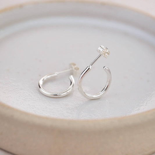Sterling Silver Hoop Earrings - Mini