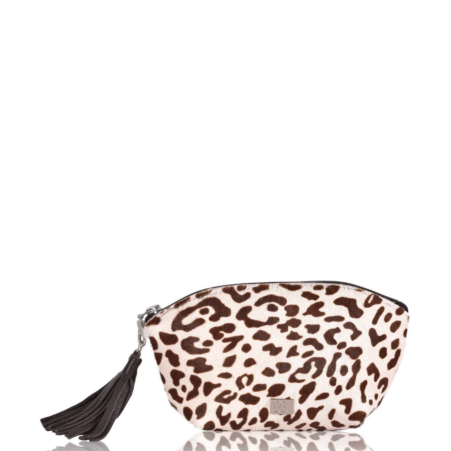 Cowhide Cosmetics Clutch - Assorted Prints