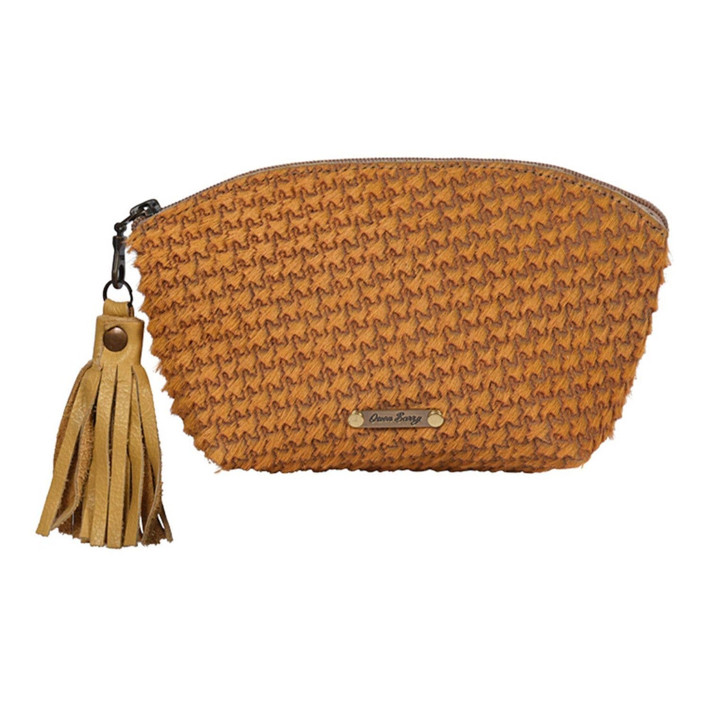 Cowhide Cosmetics Clutch - Assorted Prints