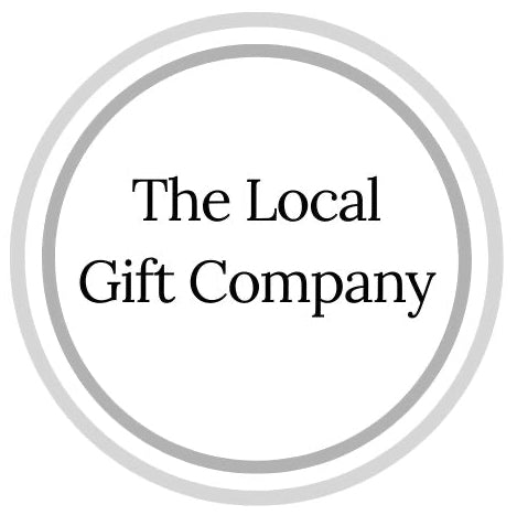 Logo of The Local Gift Company with a circular design on a white background