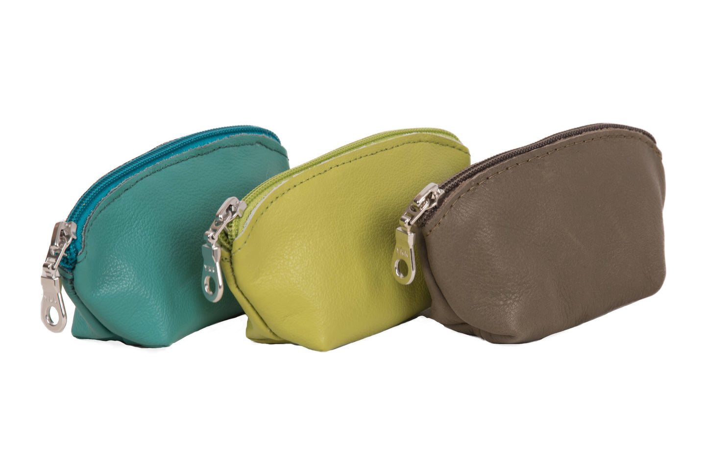 Leather Coin Purse - Assorted Colours